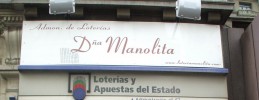 Turrones y mazapanes - Doña Manolita se traslada