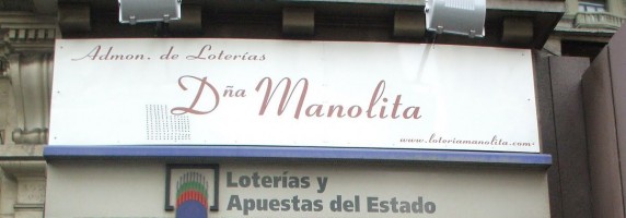 Turrones y mazapanes - Doña Manolita se traslada